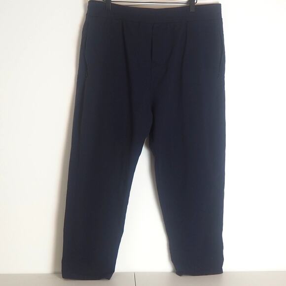 Public Rec Pants Men 40x28 Blue Performance Workday Tech Straight Leg Minimalist - Picture 1 of 8